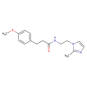 3-(4-methoxyphenyl)-N-[2-(2-methyl-1H-imidazol-1-yl)ethyl]propanamide