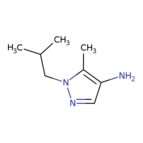 5-methyl-1-(2-methylpropyl)-1H-pyrazol-4-amine