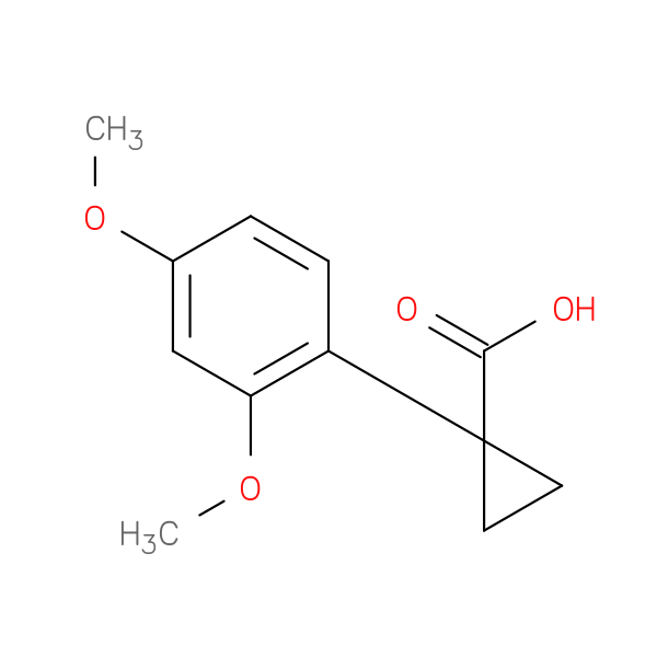 1-(2,4-Dimethoxyphenyl)Cyclopropanecarboxylic Acid