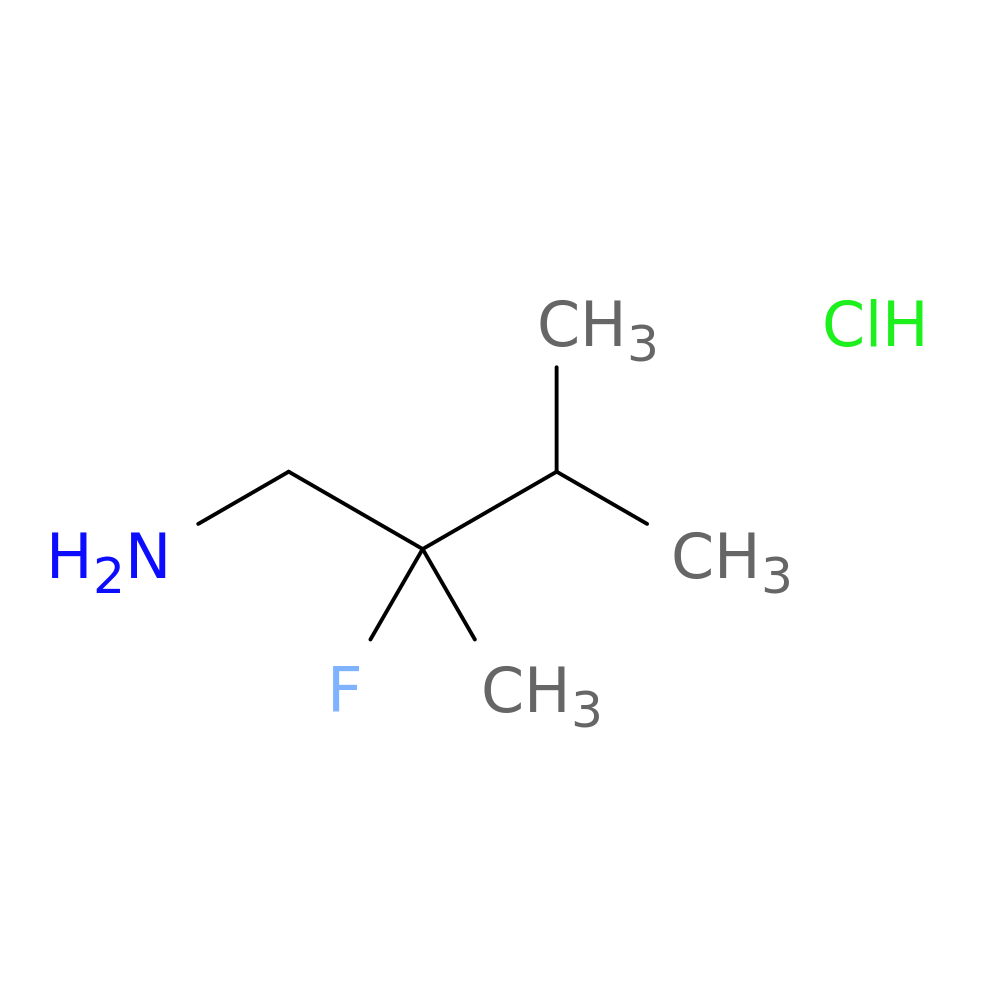 2-fluoro-2,3-dimethylbutan-1-amine hydrochloride