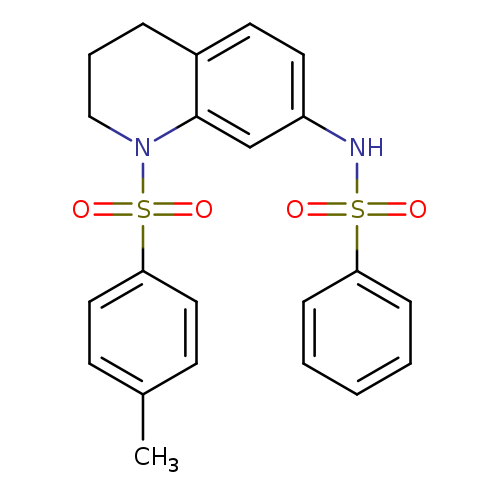N-[1-(4-methylbenzenesulfonyl)-1,2,3,4-tetrahydroquinolin-7-yl]benzenesulfonamide