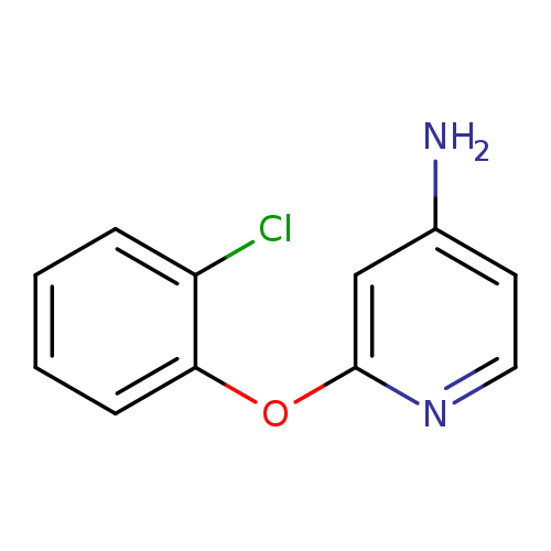 2-(2-chlorophenoxy)pyridin-4-amine