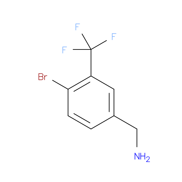 (4-Bromo-3-(trifluoromethyl)phenyl)methanamine