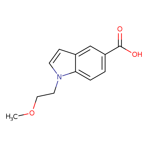 1-(2-Methoxyethyl)-1H-indole-5-carboxylic acid