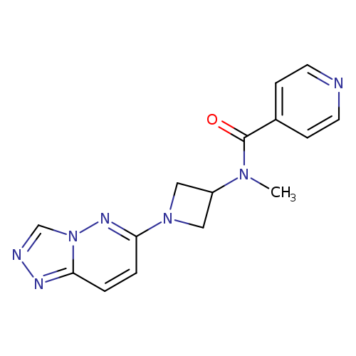 N-methyl-N-(1-{[1,2,4]triazolo[4,3-b]pyridazin-6-yl}azetidin-3-yl)pyridine-4-carboxamide