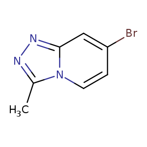 1,2,4-Triazolo[4,3-a]pyridine, 7-bromo-3-methyl-