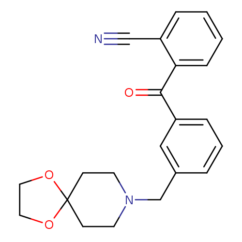 2-(3-(1,4-Dioxa-8-azaspiro[4.5]decan-8-ylmethyl)benzoyl)benzonitrile