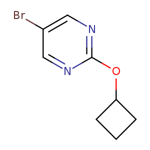 5-Bromo-2-cyclobutoxypyrimidine