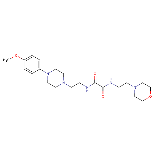 N-{2-[4-(4-methoxyphenyl)piperazin-1-yl]ethyl}-N'-[2-(morpholin-4-yl)ethyl]ethanediamide