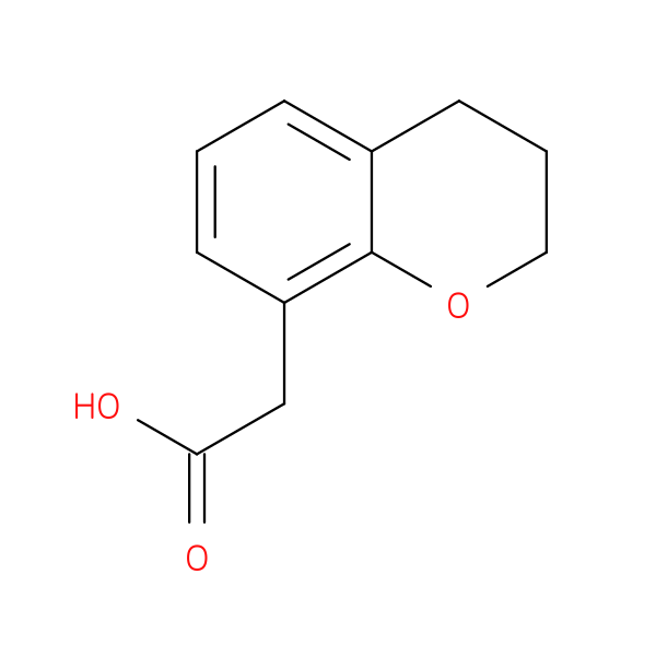 2-(3,4-dihydro-2H-1-benzopyran-8-yl)acetic acid