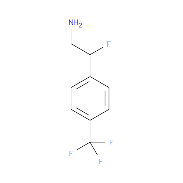 2-fluoro-2-[4-(trifluoromethyl)phenyl]ethan-1-amine