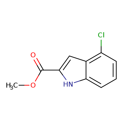 1H-INDOLE-2-CARBOXYLIC ACID, 4-CHLORO-, METHYL ESTER
