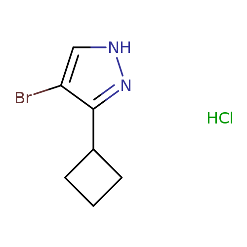 4-bromo-3-cyclobutyl-1h-pyrazole hydrochloride