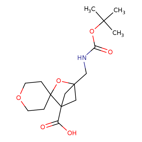 4-({[(tert-butoxy)carbonyl]amino}methyl)-3-oxaspiro[bicyclo[2.1.1]hexane-2,4'-oxane]-1-carboxylic acid
