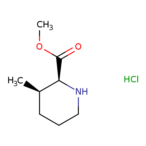 Methyl cis-3-methylpiperidine-2-carboxylate HCl