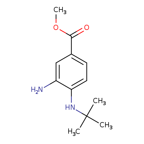Methyl 3-amino-4-(tert-butylamino)benzoate