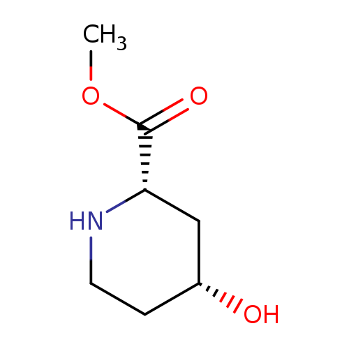 cis-Methyl 4-hydroxypiperidine-2-carboxylate