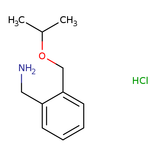 {2-[(propan-2-yloxy)methyl]phenyl}methanamine hydrochloride