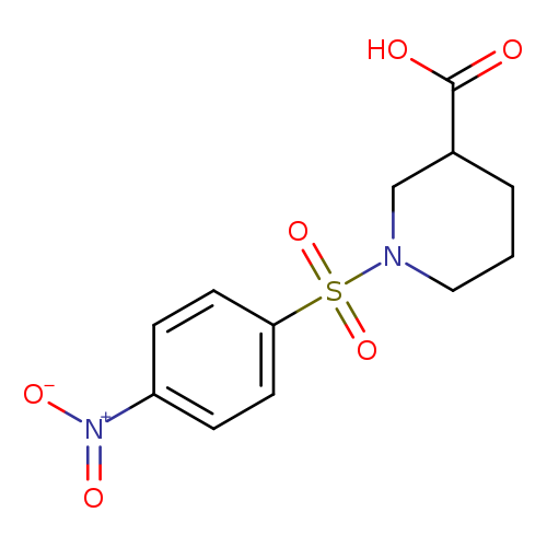 1-(4-nitrobenzenesulfonyl)piperidine-3-carboxylic acid