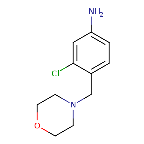 3-chloro-4-(morpholin-4-ylmethyl)aniline