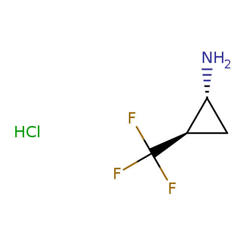 rel-(1R,2R)-2-(Trifluoromethyl)cyclopropan-1-amine hydrochloride