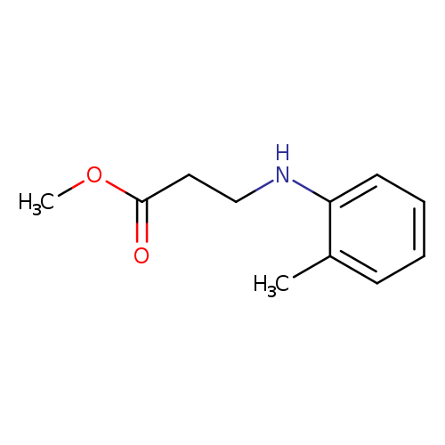 methyl 3-[(2-methylphenyl)amino]propanoate