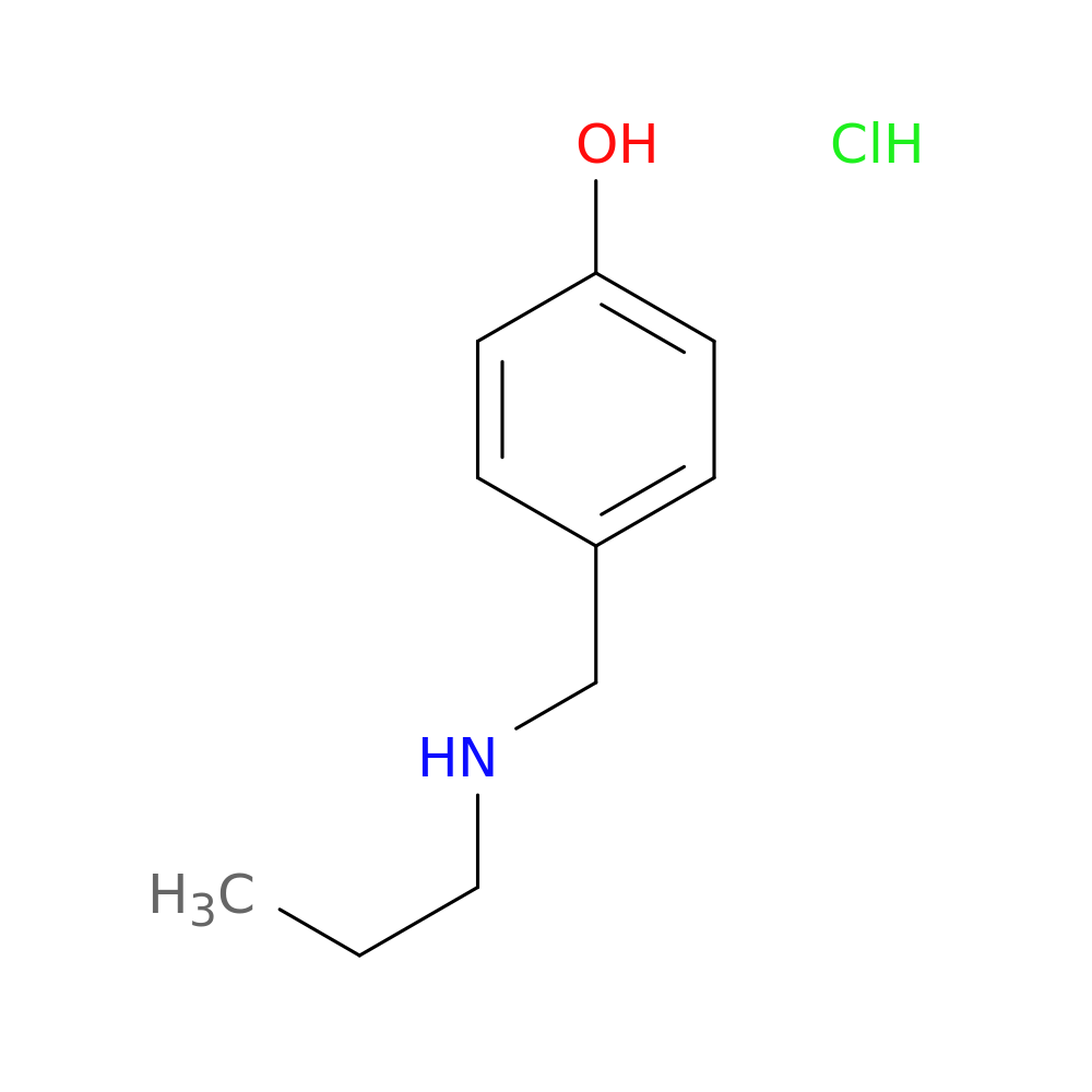 4-[(propylamino)methyl]phenol hydrochloride