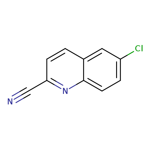 2-Quinolinecarbonitrile, 6-chloro-