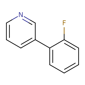 Pyridine, 3-(2-fluorophenyl)-