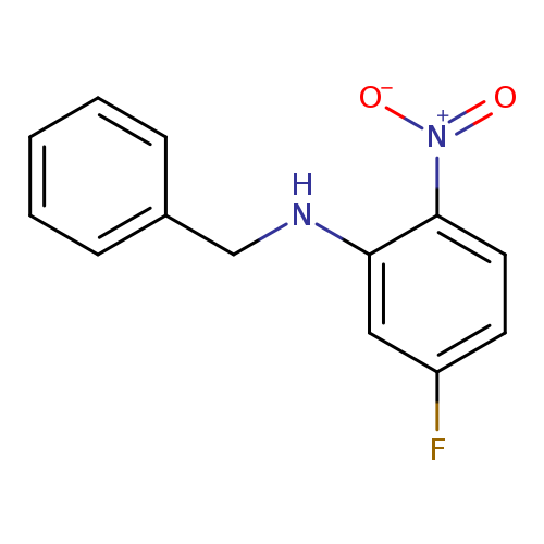Benzenemethanamine, N-(5-fluoro-2-nitrophenyl)-