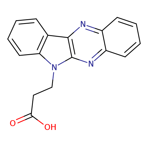 3-(6H-Indolo[2,3-b]quinoxalin-6-yl)propanoic acid