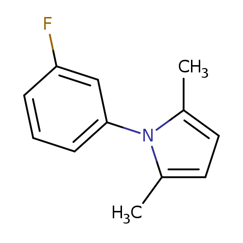 1H-Pyrrole, 1-(3-fluorophenyl)-2,5-dimethyl-