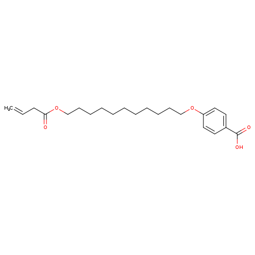 4-{[11-(but-3-enoyloxy)undecyl]oxy}benzoic acid