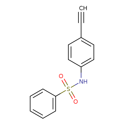 N-(4-ethynylphenyl)benzenesulfonamide
