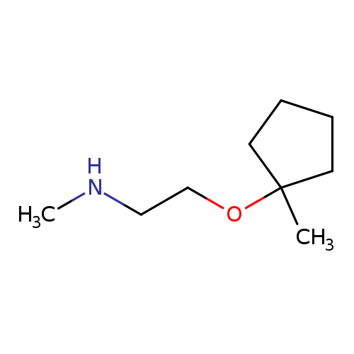 methyl({2-[(1-methylcyclopentyl)oxy]ethyl})amine
