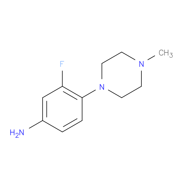 3-FLUORO-4-(4-METHYL-1-PIPERAZINYL)ANILINE