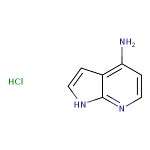 1H-Pyrrolo[2,3-b]pyridin-4-amine, hydrochloride (1:1)