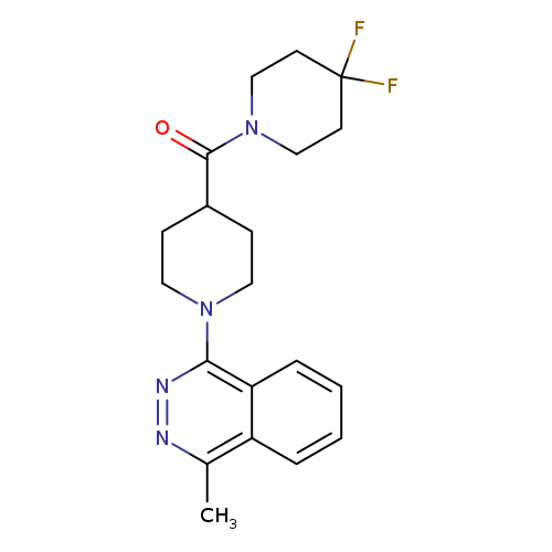 1-[4-(4,4-difluoropiperidine-1-carbonyl)piperidin-1-yl]-4-methylphthalazine