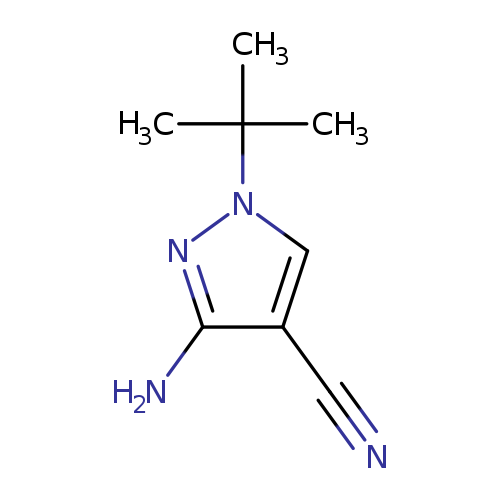3-amino-1-tert-butyl-1H-pyrazole-4-carbonitrile