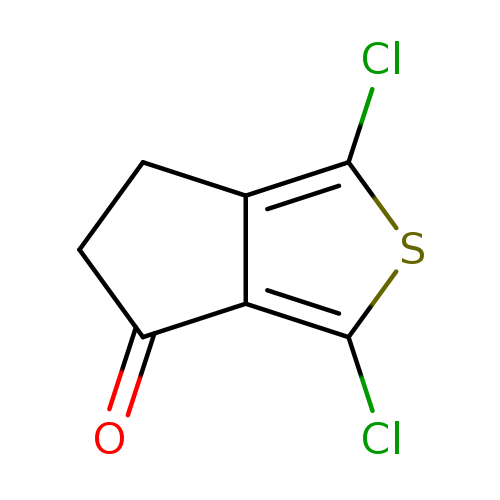 1,3-Dichloro-5,6-dihydro-4h-cyclopenta[c]thiophen-4-one