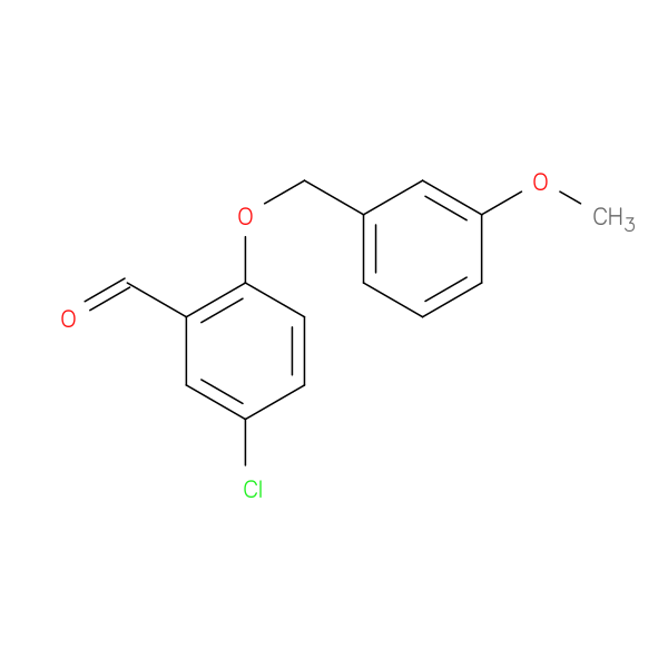5-chloro-2-[(3-methoxybenzyl)oxy]benzaldehyde