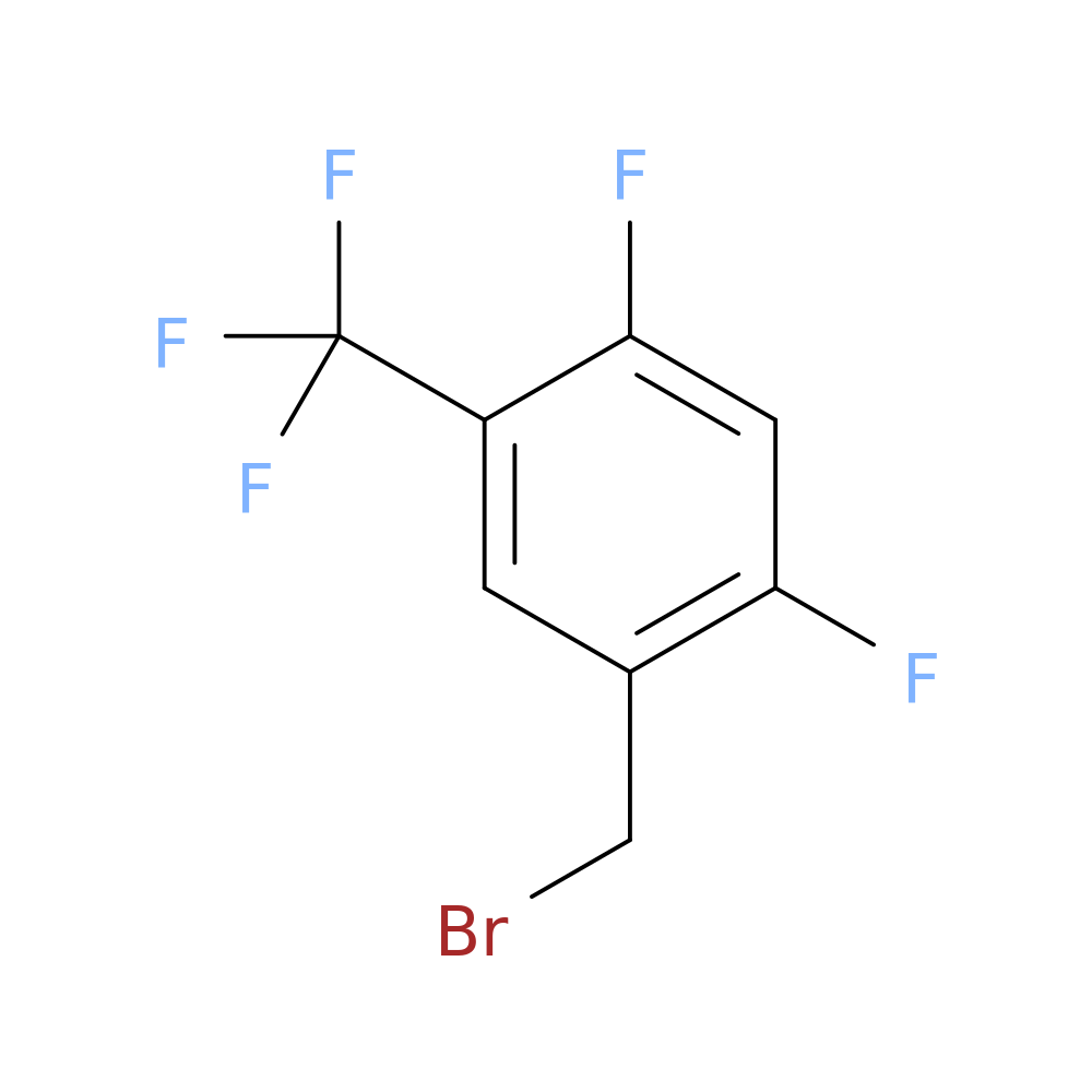 1-(Bromomethyl)-2,4-difluoro-5-(trifluoromethyl)benzene