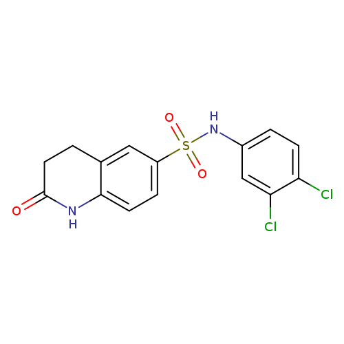 N-(3,4-dichlorophenyl)-2-oxo-1,2,3,4-tetrahydroquinoline-6-sulfonamide