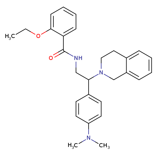 N-{2-[4-(dimethylamino)phenyl]-2-(1,2,3,4-tetrahydroisoquinolin-2-yl)ethyl}-2-ethoxybenzamide