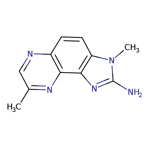 2-Amino-3,8-dimethylimidazo(4,5-f)quinoxaline