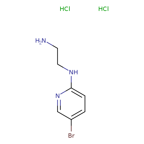 2-N-(2-Aminoethyl)-amino-5-bromopyridine DiHCl