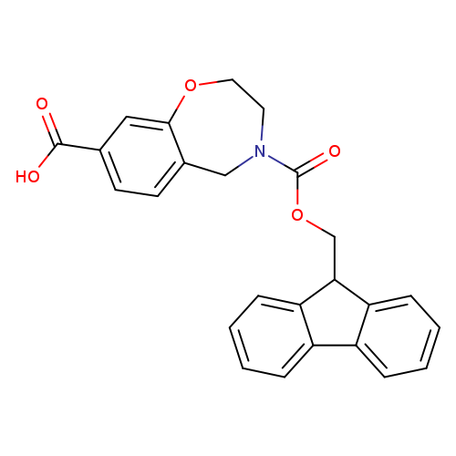 4-{[(9H-fluoren-9-yl)methoxy]carbonyl}-2,3,4,5-tetrahydro-1,4-benzoxazepine-8-carboxylic acid