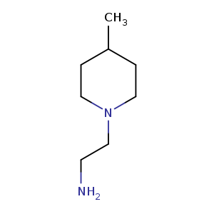 1-Piperidineethanamine, 4-methyl-