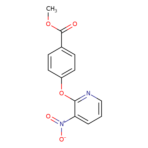 methyl 4-[(3-nitropyridin-2-yl)oxy]benzoate