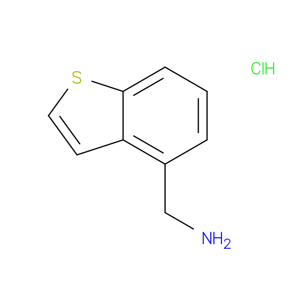(1-benzothiophen-4-yl)methanamine hydrochloride
